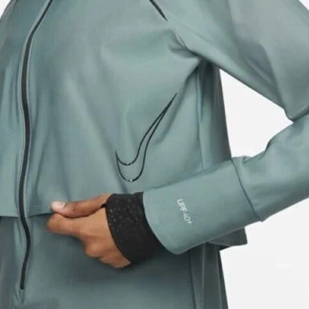 New Nike Swim Victory Luxe Modest Tunic Dress Swimsuit Coverup women large - Picture 8 of 9